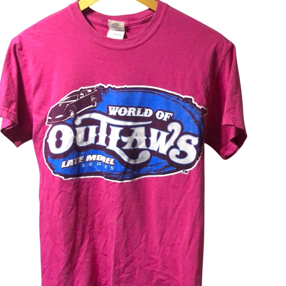 Outlaws Racing Pink‎ T-Shirt